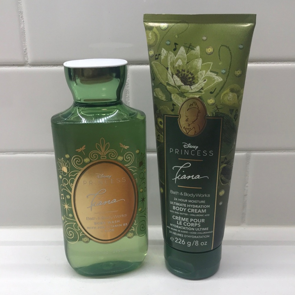 NWT!BBW👸Princess Tiana Bath & Body Set